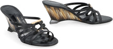 Load image into Gallery viewer, Leather slides
