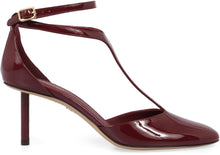 Load image into Gallery viewer, T-strap Patent leather pumps
