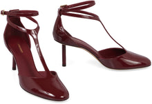 Load image into Gallery viewer, T-strap Patent leather pumps
