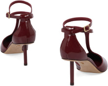 Load image into Gallery viewer, T-strap Patent leather pumps
