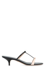Load image into Gallery viewer, Mini Bow Leather mules
