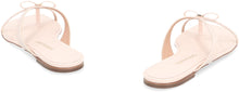 Load image into Gallery viewer, Mini Bow Leather flip-flops
