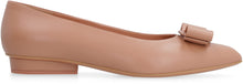 Load image into Gallery viewer, Viva leather ballet flats with logo
