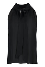 Load image into Gallery viewer, Silk blouse with bow
