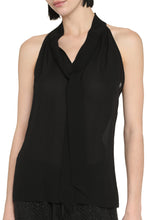 Load image into Gallery viewer, Silk blouse with bow
