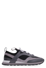 Load image into Gallery viewer, Techno fabric and leather sneakers
