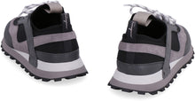 Load image into Gallery viewer, Techno fabric and leather sneakers
