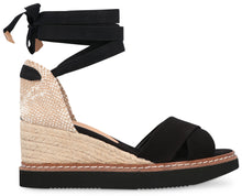Load image into Gallery viewer, Bonnie jute wedge sandals
