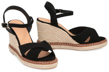 Load image into Gallery viewer, Blaudia jute wedge sandals
