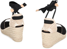 Load image into Gallery viewer, Bilina jute wedge espadrilles
