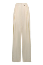 Load image into Gallery viewer, High-waist wide-leg trousers
