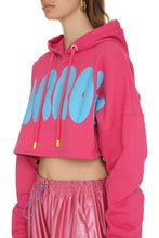 Load image into Gallery viewer, Cropped cotton hoodie
