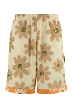 Load image into Gallery viewer, Printed cotton bermuda shorts
