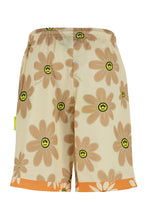 Load image into Gallery viewer, Printed cotton bermuda shorts
