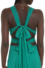 Load image into Gallery viewer, Draped silk dress

