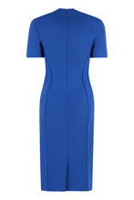 Load image into Gallery viewer, Midi dress with flared hem
