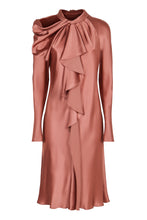 Load image into Gallery viewer, Satin midi dress
