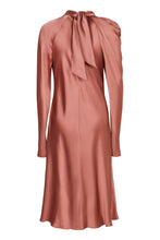 Load image into Gallery viewer, Satin midi dress

