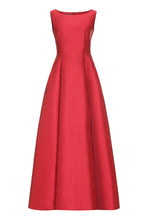 Load image into Gallery viewer, Silk-blend long dress
