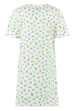 Load image into Gallery viewer, Printed cotton t-shirt dress
