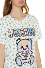 Load image into Gallery viewer, Printed cotton t-shirt dress
