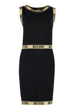 Load image into Gallery viewer, Logo-trim knitted dress
