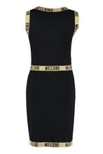 Load image into Gallery viewer, Logo-trim knitted dress
