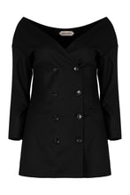 Load image into Gallery viewer, Double-breasted virgin wool jacket
