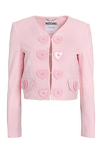 Load image into Gallery viewer, Bouclé cotton jacket
