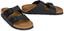 Load image into Gallery viewer, Arizona BS leather slides with buckle
