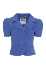 Load image into Gallery viewer, Silk double-breast blazer
