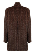 Load image into Gallery viewer, Vegan fur jacket
