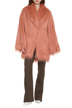 Load image into Gallery viewer, Faux fur coat
