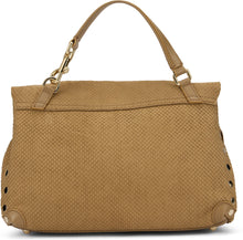 Load image into Gallery viewer, Small hand postal bag in leather
