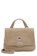 Load image into Gallery viewer, Baby messenger bag in leather

