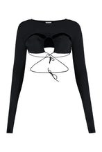 Load image into Gallery viewer, Jill long sleeve crop top
