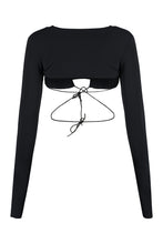 Load image into Gallery viewer, Jill long sleeve crop top
