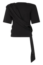 Load image into Gallery viewer, Cotton T-shirt with rhinestones
