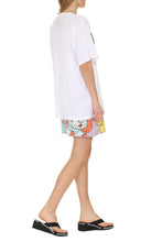 Load image into Gallery viewer, Oversize printed cotton t-shirt
