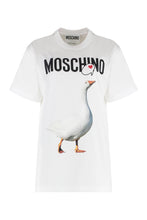 Load image into Gallery viewer, Cotton crew-neck T-shirt
