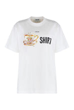 Load image into Gallery viewer, Cotton crew-neck T-shirt
