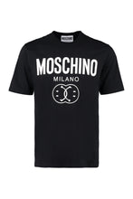 Load image into Gallery viewer, Moschino Smiley printed cotton T-shirt
