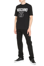 Load image into Gallery viewer, Moschino Smiley printed cotton T-shirt
