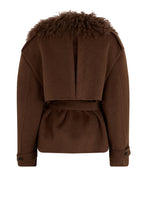 Load image into Gallery viewer, Faux fur jacket
