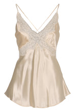 Load image into Gallery viewer, Elegant satin top with V-neck
