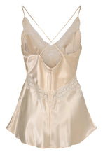Load image into Gallery viewer, Elegant satin top with V-neck
