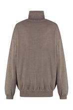 Load image into Gallery viewer, Virgin wool turtleneck sweater
