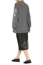 Load image into Gallery viewer, Sequined wool cardigan
