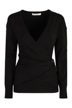 Load image into Gallery viewer, Wool V-neck sweater
