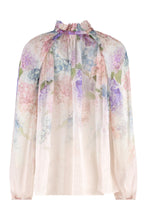 Load image into Gallery viewer, Billow Dawning printed frill blouse
